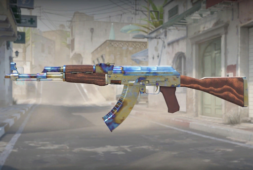 The most expensive skin in CS2 - AK-47 Case Hardened (#661)