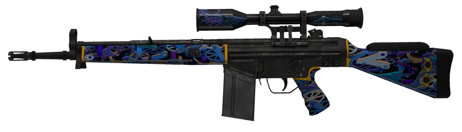 Popular skins for G3SG1 in CS2