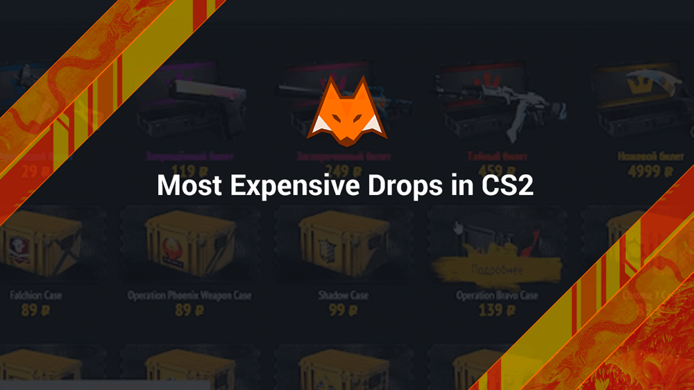 Most Expensive Drops in CS2