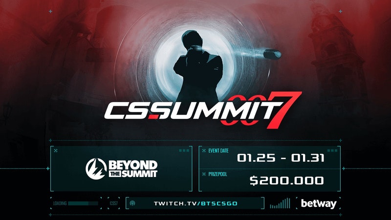 Tournament cs_summit 007 will be held at the end of January