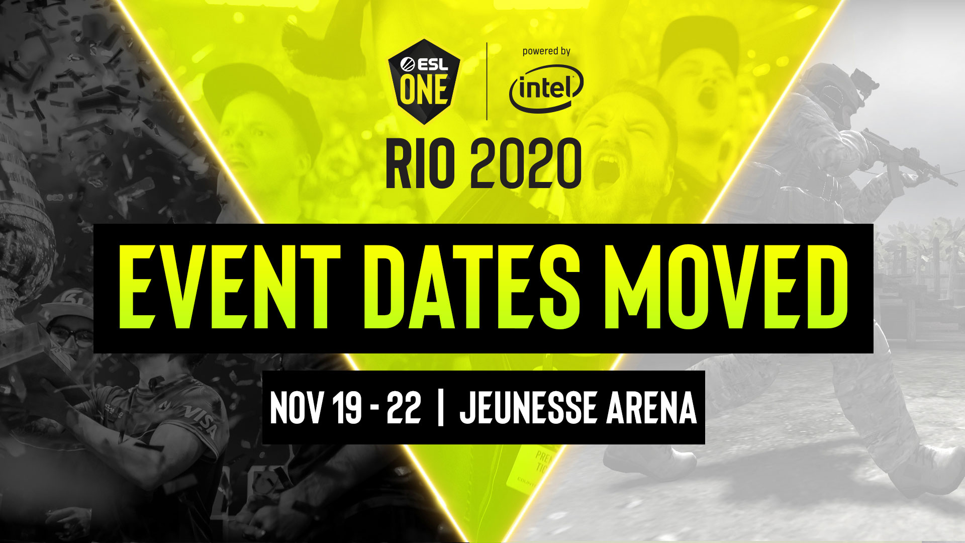 ESL 2020 Rio tournament has been postponed to November