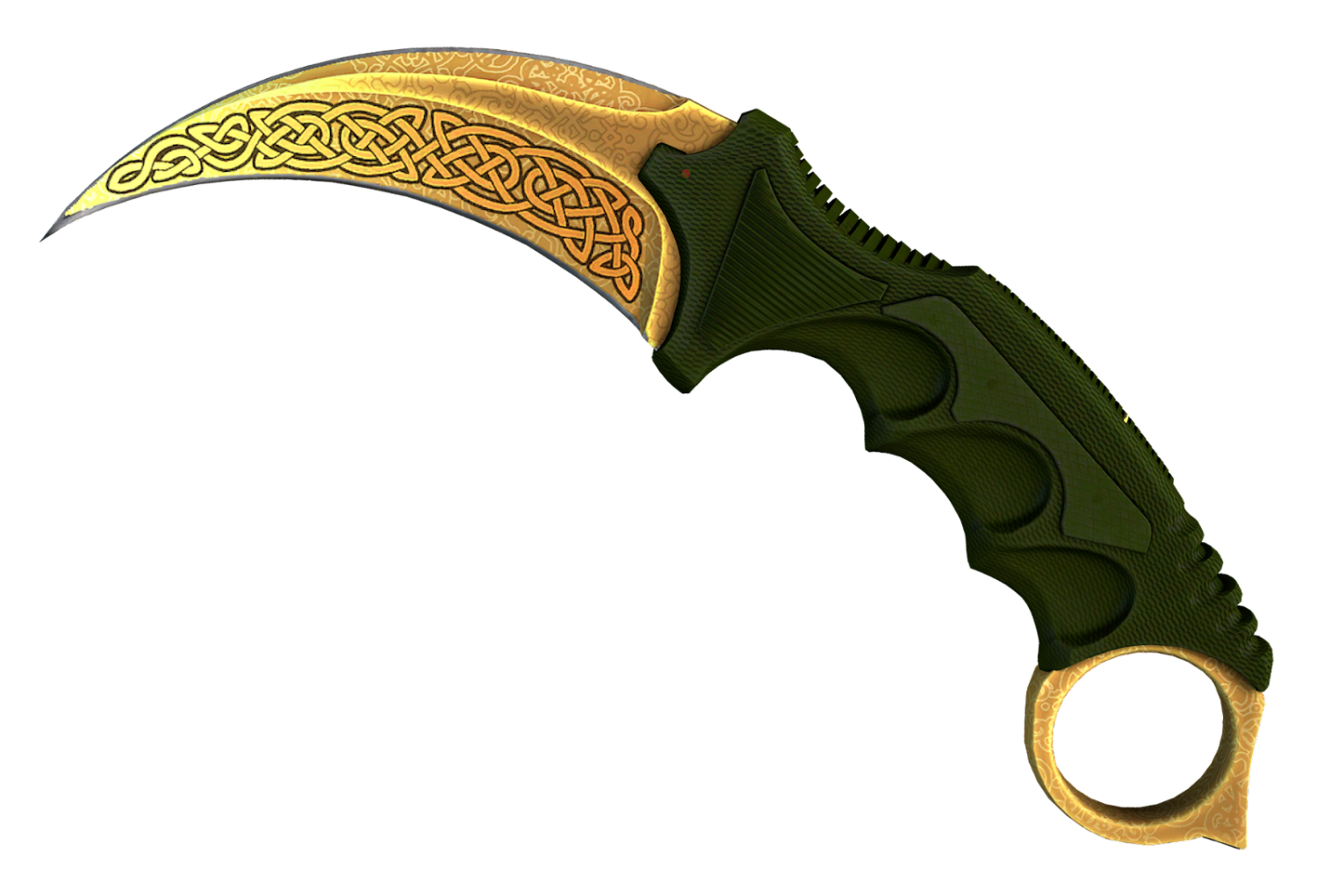 The most famous gold skins for CS:GO 2