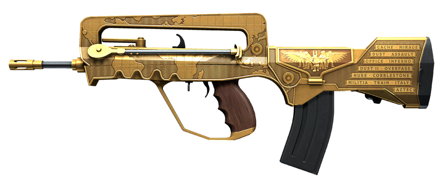 The most famous gold skins for CS:GO 3