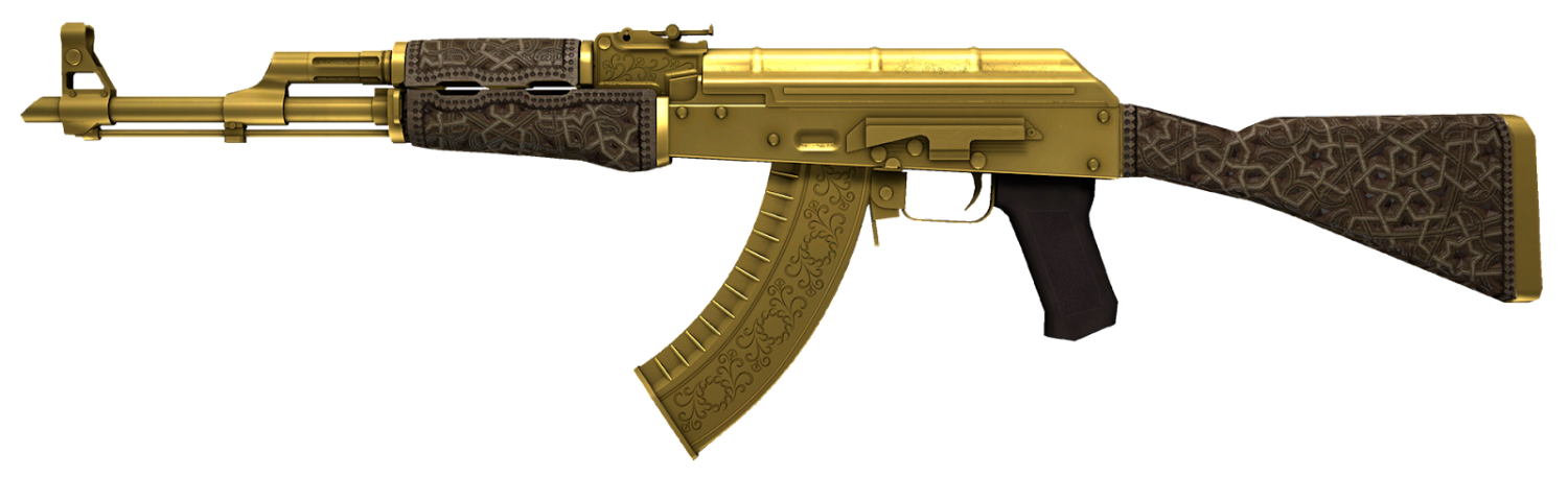 The most famous gold skins for CS:GO