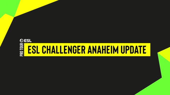 Турнир ESL Challenger Anaheim перенесен в онлайн-формат