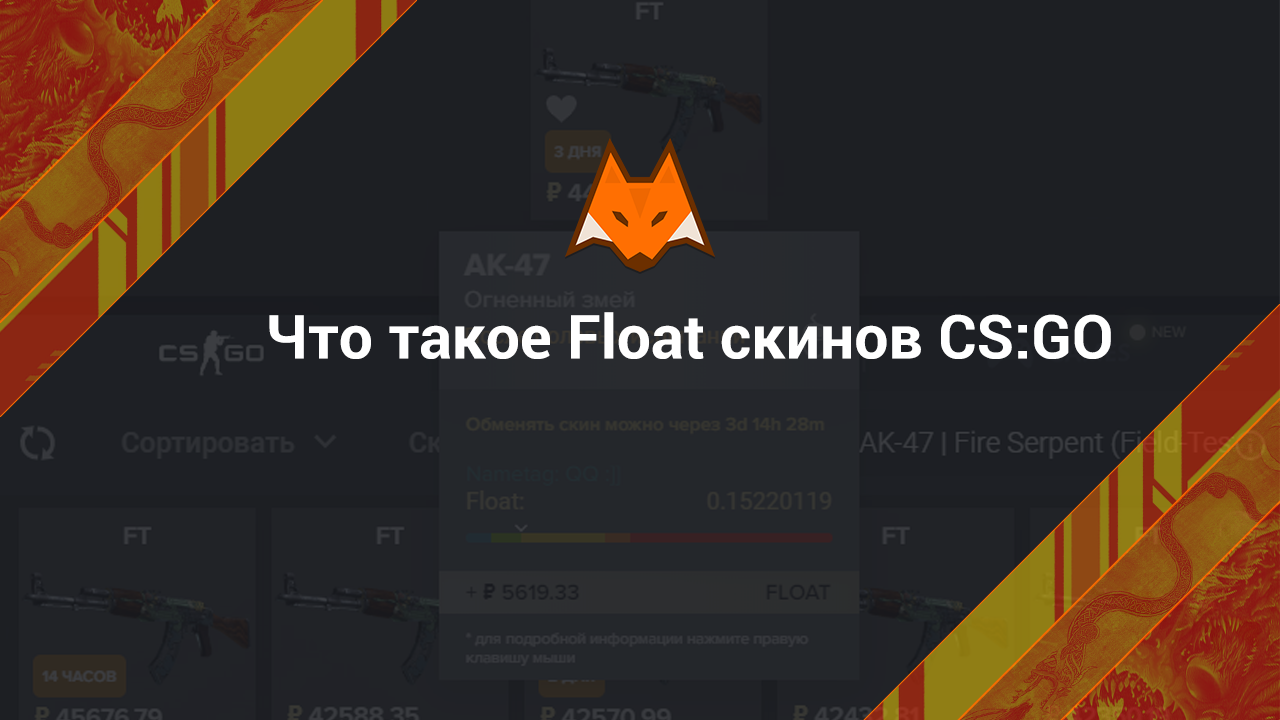 What is Float skins CS:GO