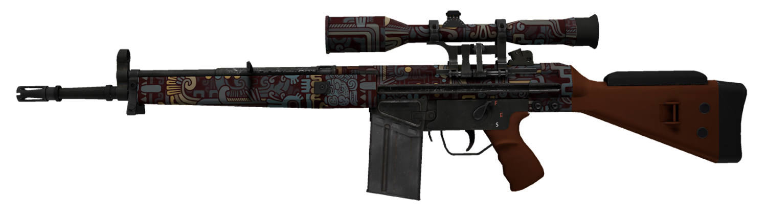 Popular skins for G3SG1 in CS2 4