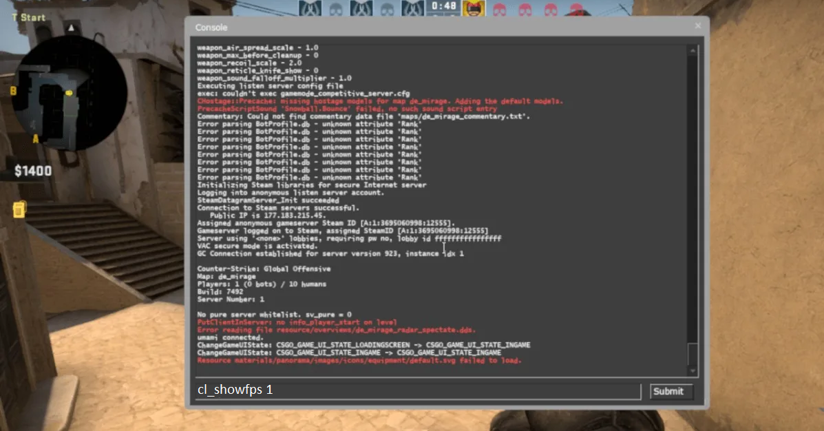 How to check FPS in CS2
