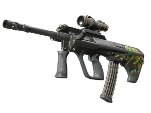 StatTrak™ AUG | Chameleon (Battle-Scarred)