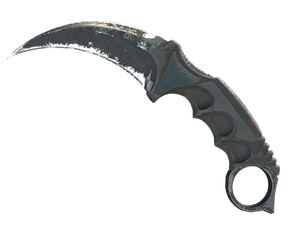 ★ StatTrak™ Karambit | Night (Battle-Scarred)