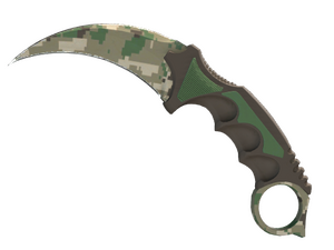 ★ StatTrak™ Karambit | Forest DDPAT (Minimal Wear)