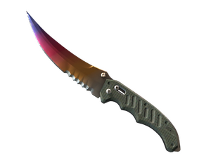 ★ StatTrak™ Flip Knife | Fade (Factory New)