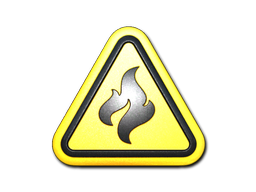 Sticker | Flammable (Foil)