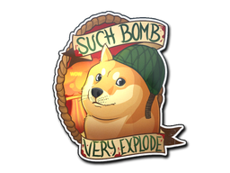 Sticker | Bomb Doge