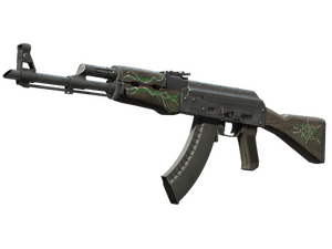 AK-47 | Emerald Pinstripe (Battle-Scarred)