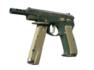 CZ75-Auto | Green Plaid (Field-Tested)