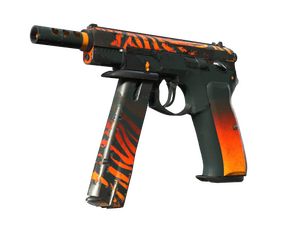 StatTrak™ CZ75-Auto | Tigris (Battle-Scarred)