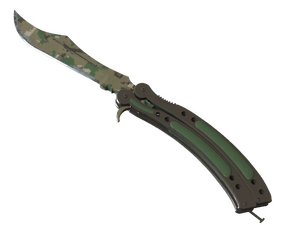 ★ Butterfly Knife | Forest DDPAT (Well-Worn)