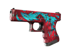 Glock-18 | Water Elemental (Well-Worn)