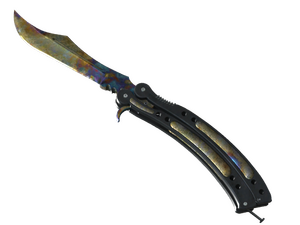 ★ Butterfly Knife | Case Hardened (Battle-Scarred)