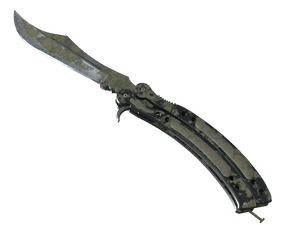 ★ Butterfly Knife | Safari Mesh (Battle-Scarred)