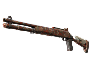 StatTrak™ XM1014 | Red Python (Minimal Wear)