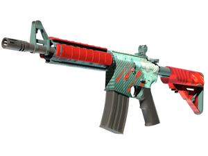 M4A4 | Bullet Rain (Minimal Wear)