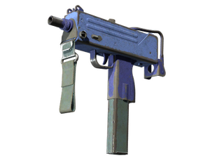 Souvenir MAC-10 | Indigo (Battle-Scarred)