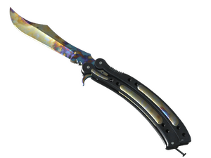 ★ StatTrak™ Butterfly Knife | Case Hardened (Minimal Wear)