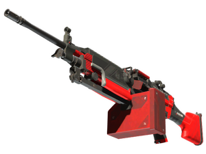 StatTrak™ M249 | System Lock (Minimal Wear)