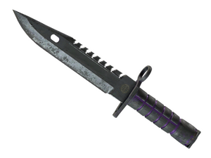 ★ M9 Bayonet | Ultraviolet (Battle-Scarred)