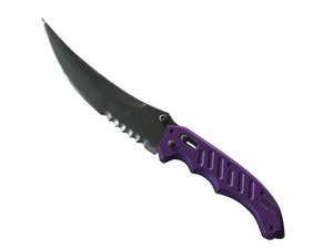 ★ StatTrak™ Flip Knife | Ultraviolet (Field-Tested)