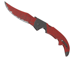 ★ Falchion Knife | Crimson Web (Field-Tested)