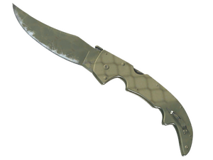 ★ Falchion Knife | Safari Mesh (Well-Worn)