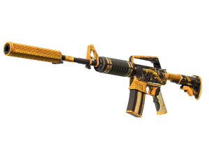 M4A1-S | Golden Coil (Minimal Wear)