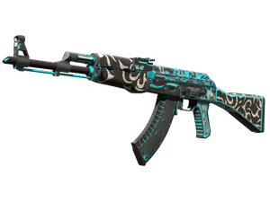 StatTrak™ AK-47 | Frontside Misty (Battle-Scarred)