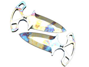 ★ Shadow Daggers | Case Hardened (Well-Worn)