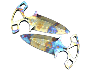 ★ Shadow Daggers | Case Hardened (Battle-Scarred)