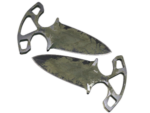 ★ StatTrak™ Shadow Daggers | Safari Mesh (Battle-Scarred)