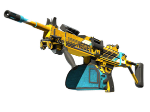 StatTrak™ Negev | Power Loader (Well-Worn)