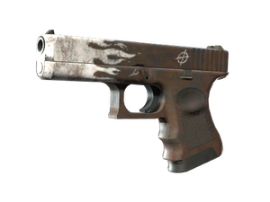 StatTrak™ Glock-18 | Oxide Blaze (Minimal Wear)