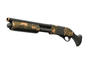 StatTrak™ Sawed-Off | Black Sand (Well-Worn)