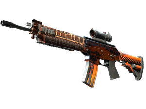 StatTrak™ SG 553 | Tiger Moth (Field-Tested)