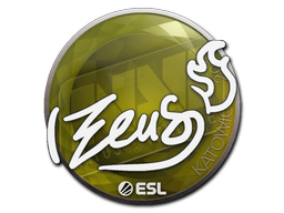 Sticker | Zeus | Katowice 2019