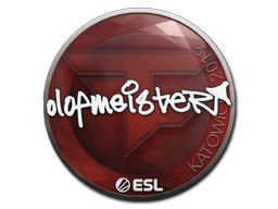 Sticker | olofmeister | Katowice 2019