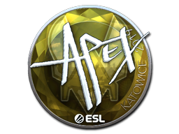 Sticker | apEX (Foil) | Katowice 2019