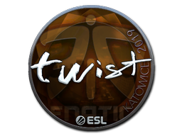 Sticker | twist (Foil) | Katowice 2019