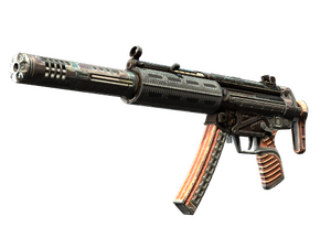 MP5-SD | Gauss (Battle-Scarred)