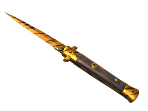 ★ StatTrak™ Stiletto Knife | Tiger Tooth (Factory New)