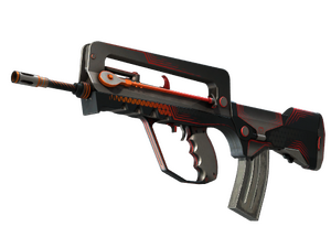 StatTrak™ FAMAS | Valence (Well-Worn)